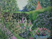 Urn Garden and champagne tent